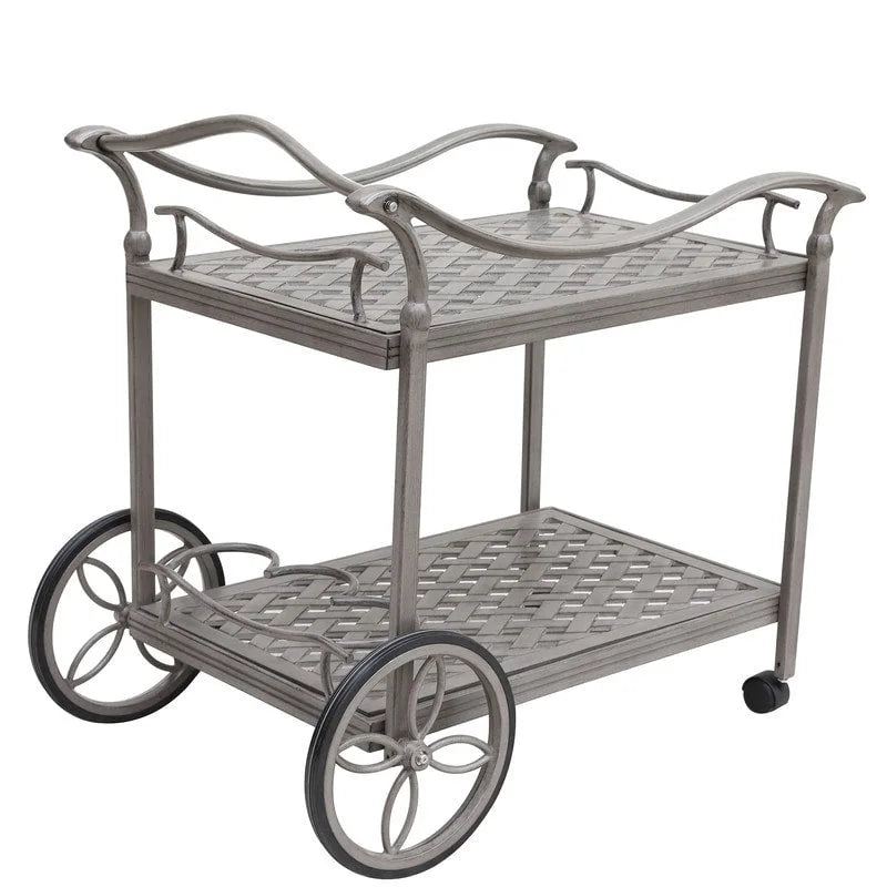 Chariot de service Ventura en fonte d'aluminium