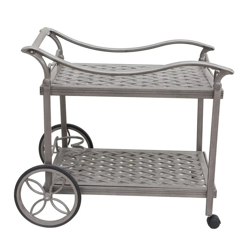 Chariot de service Ventura en fonte d'aluminium