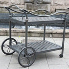 Chariot de service Ventura en fonte d'aluminium