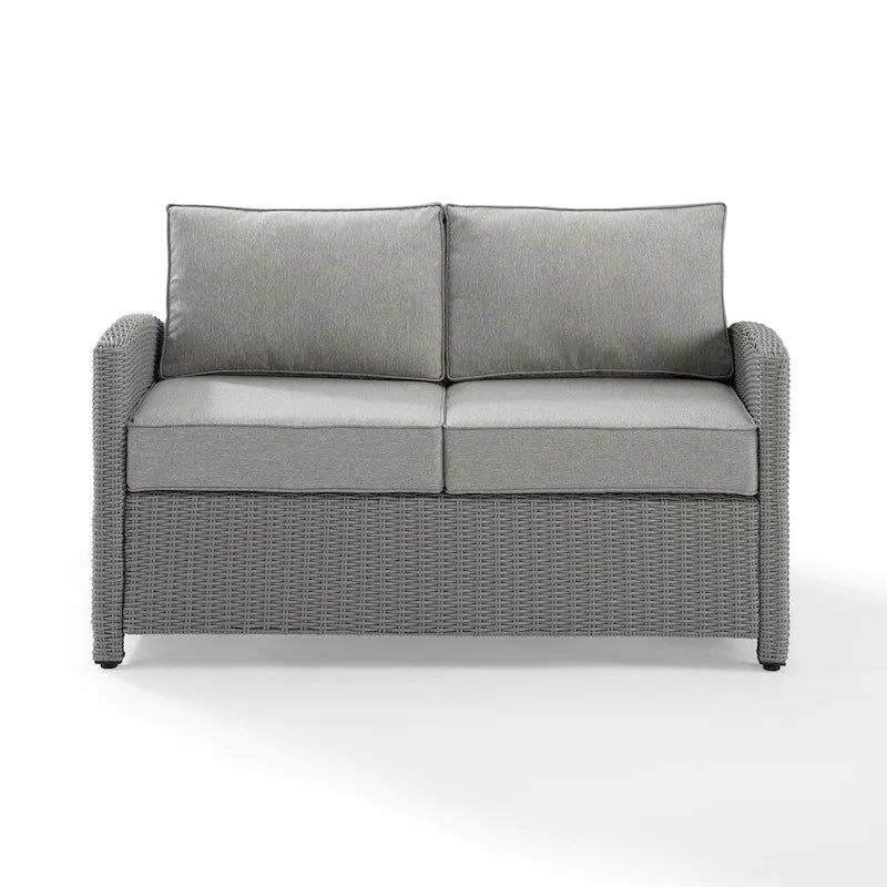 Canapé de jardin en osier Bradenton