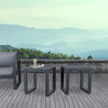 Baltic 20 Set of 2 End Tables Gray by Real Flame - 20L x 18W x 20.5H