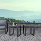Baltic 20 Set of 2 End Tables Gray by Real Flame - 20L x 18W x 20.5H