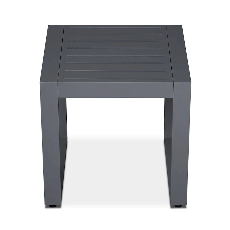 Lot de 2 tables d'appoint Baltic 20 grises par Real Flame - 20L x 18W x 20.5H