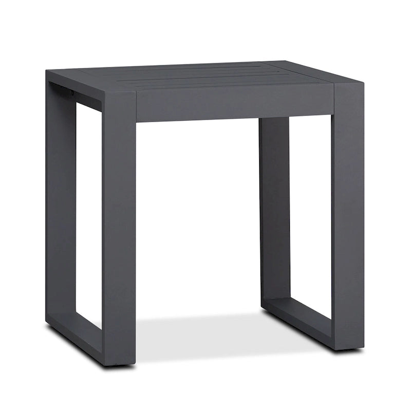 Lot de 2 tables d'appoint Baltic 20 grises par Real Flame - 20L x 18W x 20.5H