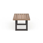 Table basse en osier d'extérieur Beaufort