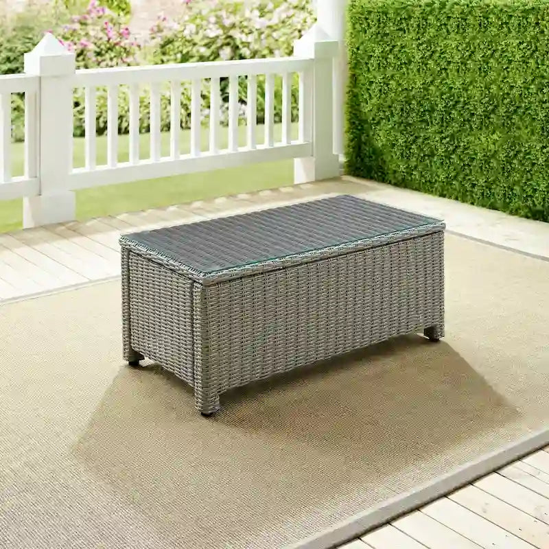 Table basse en osier Bradenton