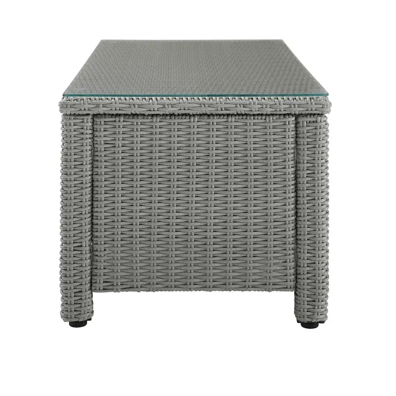 Table basse en osier Bradenton