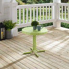 Table d'appoint rétro en métal Crosley, couleur citron vert