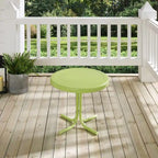 Table d'appoint rétro en métal Crosley, couleur citron vert