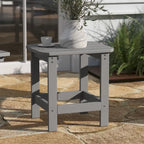 Table d'appoint Adirondack en polymère tout temps - Table de patio