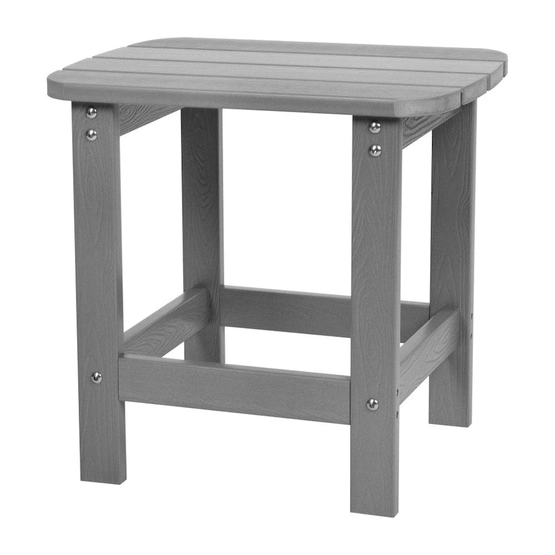 Table d'appoint Adirondack en polymère tout temps - Table de patio