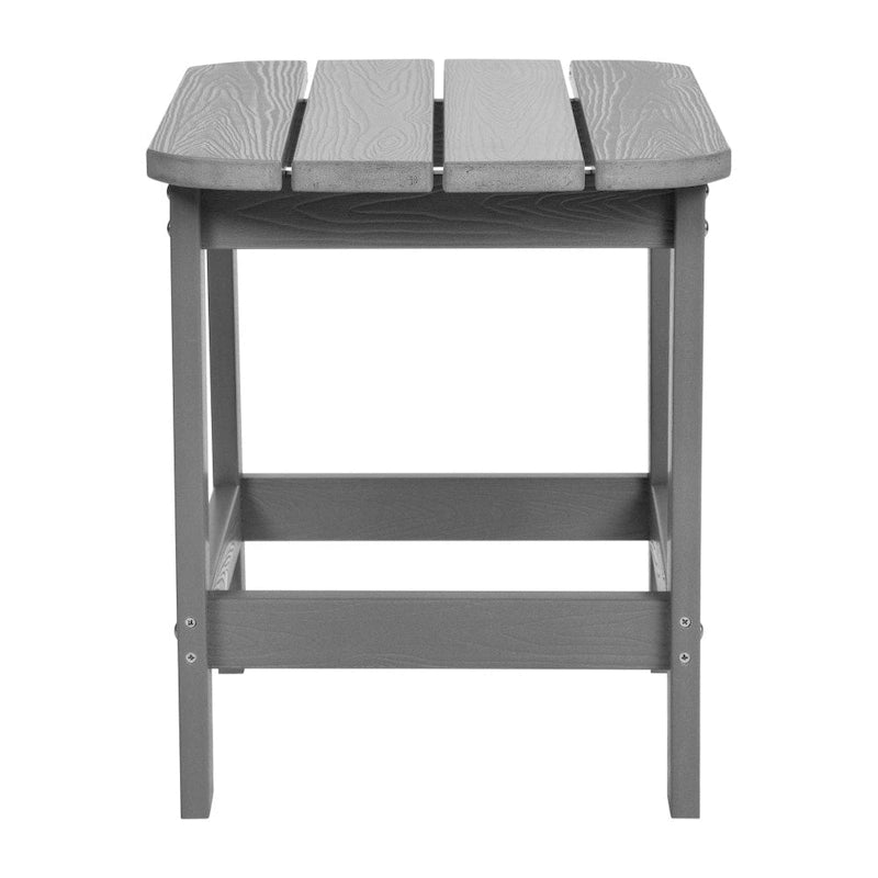 Table d'appoint Adirondack en polymère tout temps - Table de patio