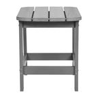 Table d'appoint Adirondack en polymère tout temps - Table de patio