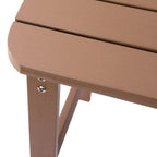Table d'appoint Adirondack en polymère tout temps - Table de patio