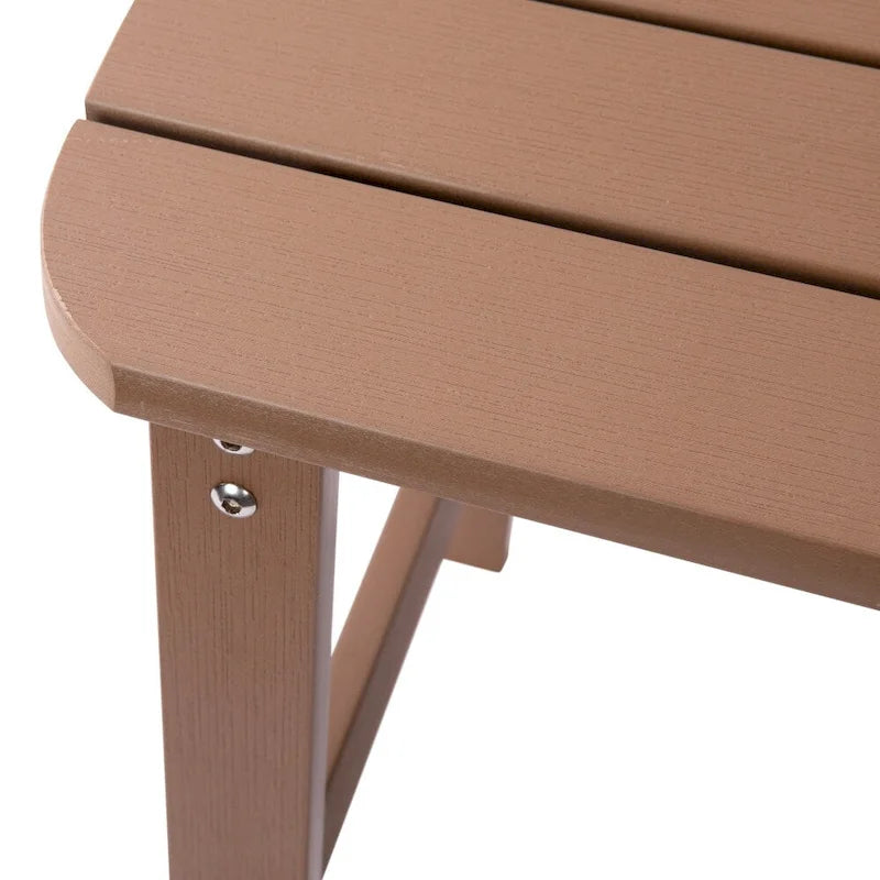 Table d'appoint Adirondack en polymère tout temps - Table de patio