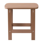 Table d'appoint Adirondack en polymère tout temps - Table de patio
