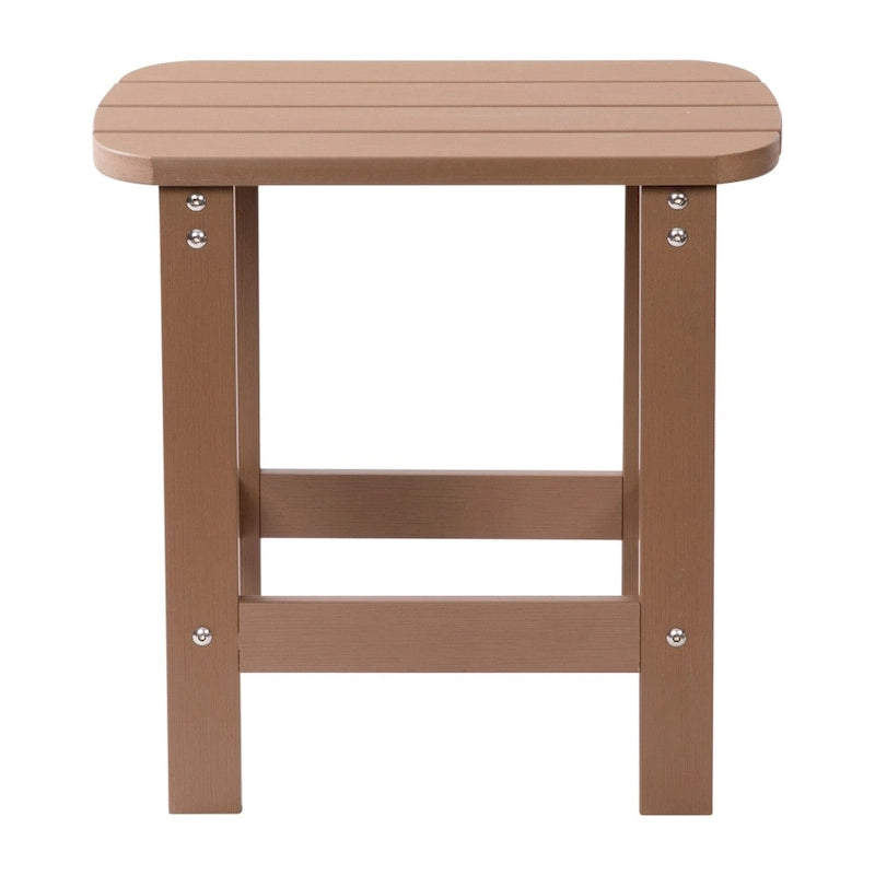 Table d'appoint Adirondack en polymère tout temps - Table de patio