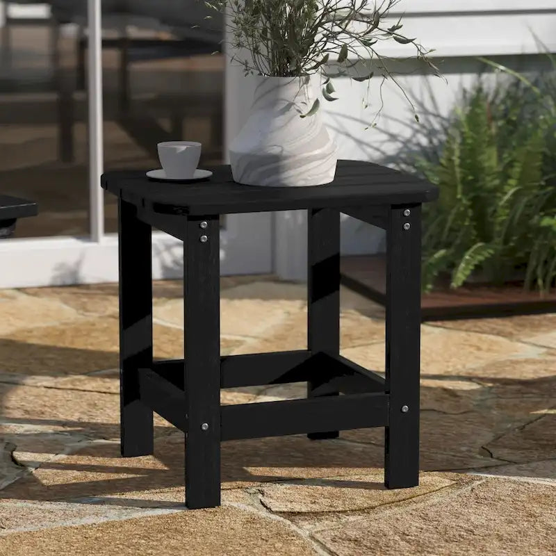 Table d'appoint Adirondack en polymère tout temps - Table de patio
