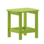 Table d'appoint Adirondack en polymère tout temps - Table de patio
