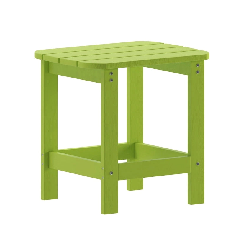 Table d'appoint Adirondack en polymère tout temps - Table de patio