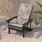 Chaises Adirondack d'intérieur/extérieur avec coussins - Lot de 2