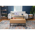 Lift Top Coffee Table with Hidden Storage for Living Room, Apartment and Dorm