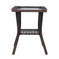 Table d'appoint en osier 22 po de Patio