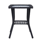 Table d'appoint en osier 22 po de Patio