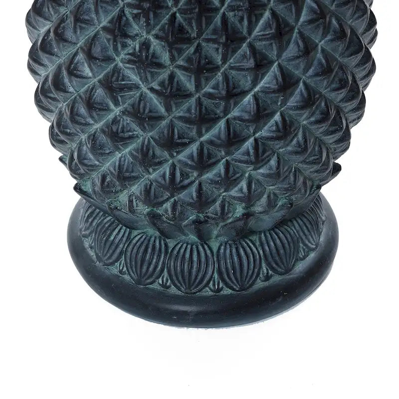 Table d'appoint d'extérieur Ananas en MgO gris