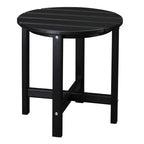 Outdoor 18 High Density Polyethylene Round Side Table