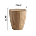 Table basse en forme de seau, lot de deux pièces