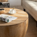 Table basse en forme de seau, lot de deux pièces
