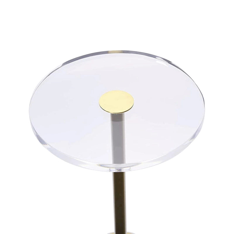 Table d'appoint en acrylique Table basse Martini