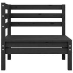 vidaXL Canapé de jardin 2 places en pin massif - 25 x 25 x 24,6