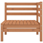 vidaXL Canapé de jardin 2 places en pin massif - 25 x 25 x 24,6