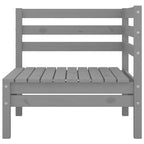 vidaXL Canapé de jardin 2 places en pin massif - 25 x 25 x 24,6