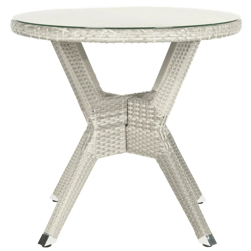 SAFAVIEH Yulisa Table d'appoint ronde - 32Lx32Px28H
