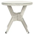 SAFAVIEH Yulisa Table d'appoint ronde - 32Lx32Px28H