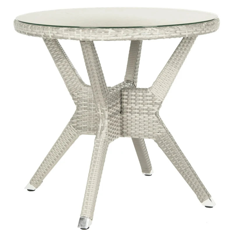 SAFAVIEH Yulisa Table d'appoint ronde - 32Lx32Px28H