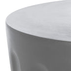 SAFAVIEH Ulya Table d'appoint en béton pour intérieur/extérieur - 15,7 x 15,7 x 17,7 - 16Lx16Px18H