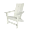 Chaise Adirondack moderne d'extérieur Marina tout temps en bois synthétique