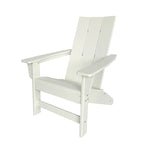 Chaise Adirondack moderne d'extérieur Marina tout temps en bois synthétique