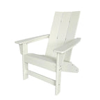 Chaise Adirondack moderne d'extérieur Marina tout temps en bois synthétique