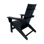 Chaise Adirondack moderne d'extérieur Marina tout temps en bois synthétique