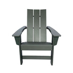 Chaise Adirondack moderne d'extérieur Marina tout temps en bois synthétique