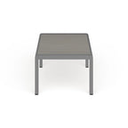 Table basse de terrasse extérieure en aluminium pour la plage