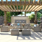 Ventura 10-Piece Multiple Chairs Rattan Seating Group