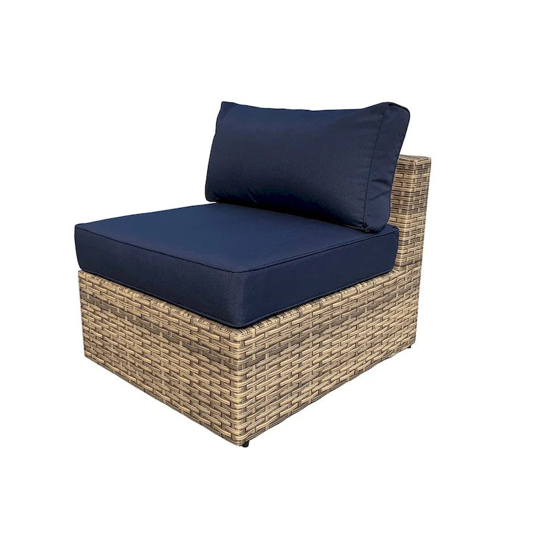 Ensemble de sièges en rotin 10 pièces Ventura à chaises multiples