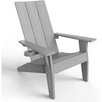 WINSOON Fauteuil Adirondack avec Porte-gobelet Tous Temps, Fabriqué en HIPS