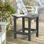 Table d'appoint rectangulaire d'extérieur BONOSUKI toutes saisons Adirondack